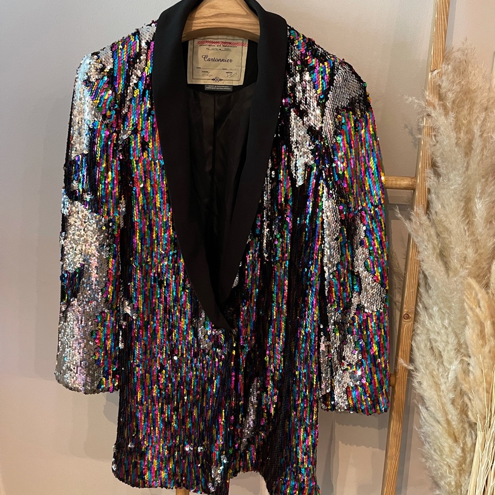 Sequin Blazer - image 1
